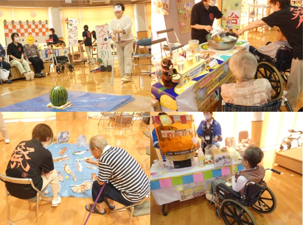 スイカ割りや魚釣りと盛りだくさん!<br>