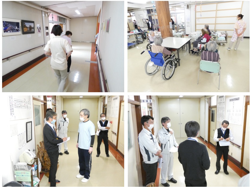 ゆっくり焦らず避難完了。<br>